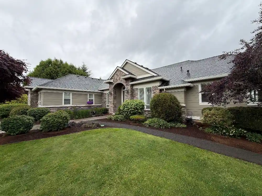 A Clackamas Oregon home representative of the unincorporated Clackamas County housing stock Russ inspects