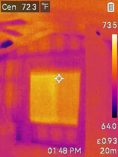 Thermal imaging inspection