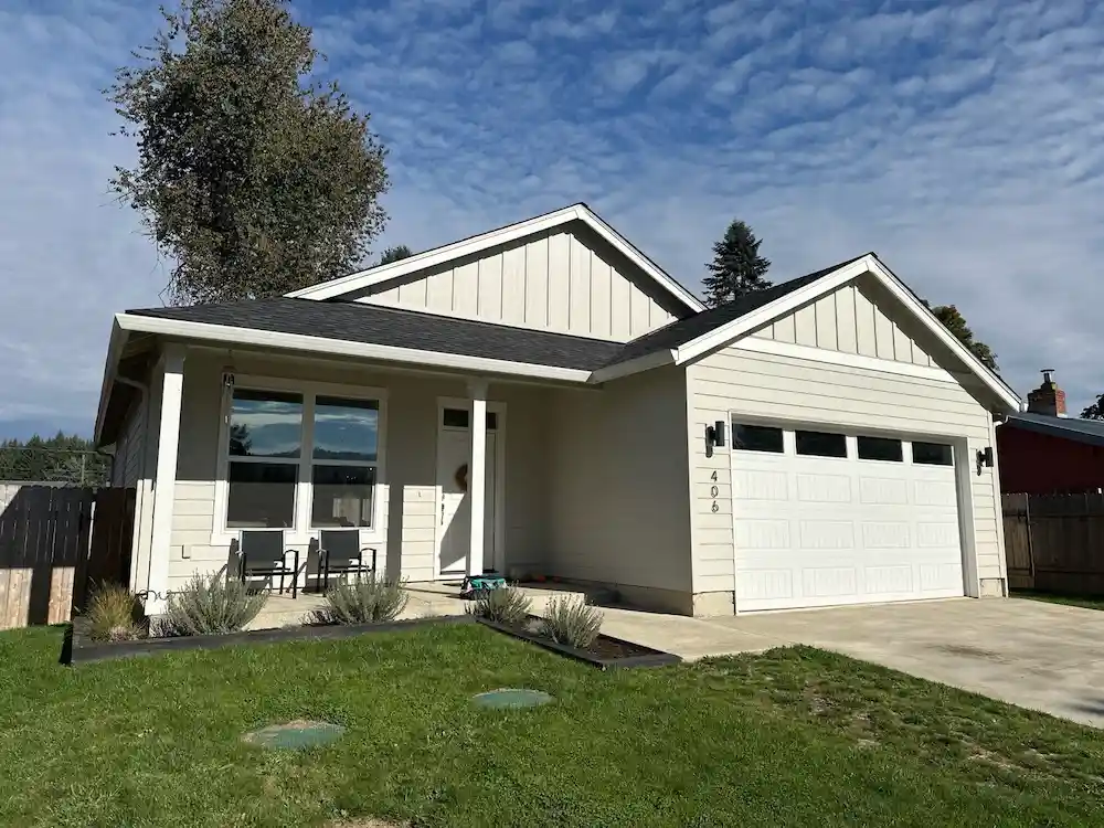 Sandy Oregon home in the Clackamas County foothills — typical housing stock inspected by Trusted Home Inspections