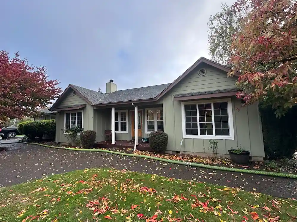 A Sellwood-Moreland Portland bungalow representative of the older housing stock Russ inspects
